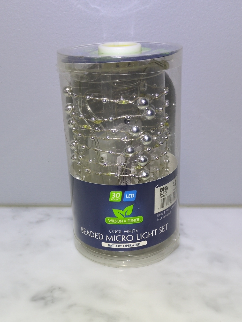 Beaded LED String Lights- Decorative Home Accent
